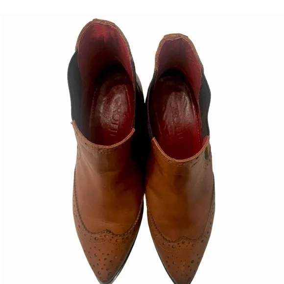 Girotti Italian Leather slip on ankle Boot - Picture 4 of 5